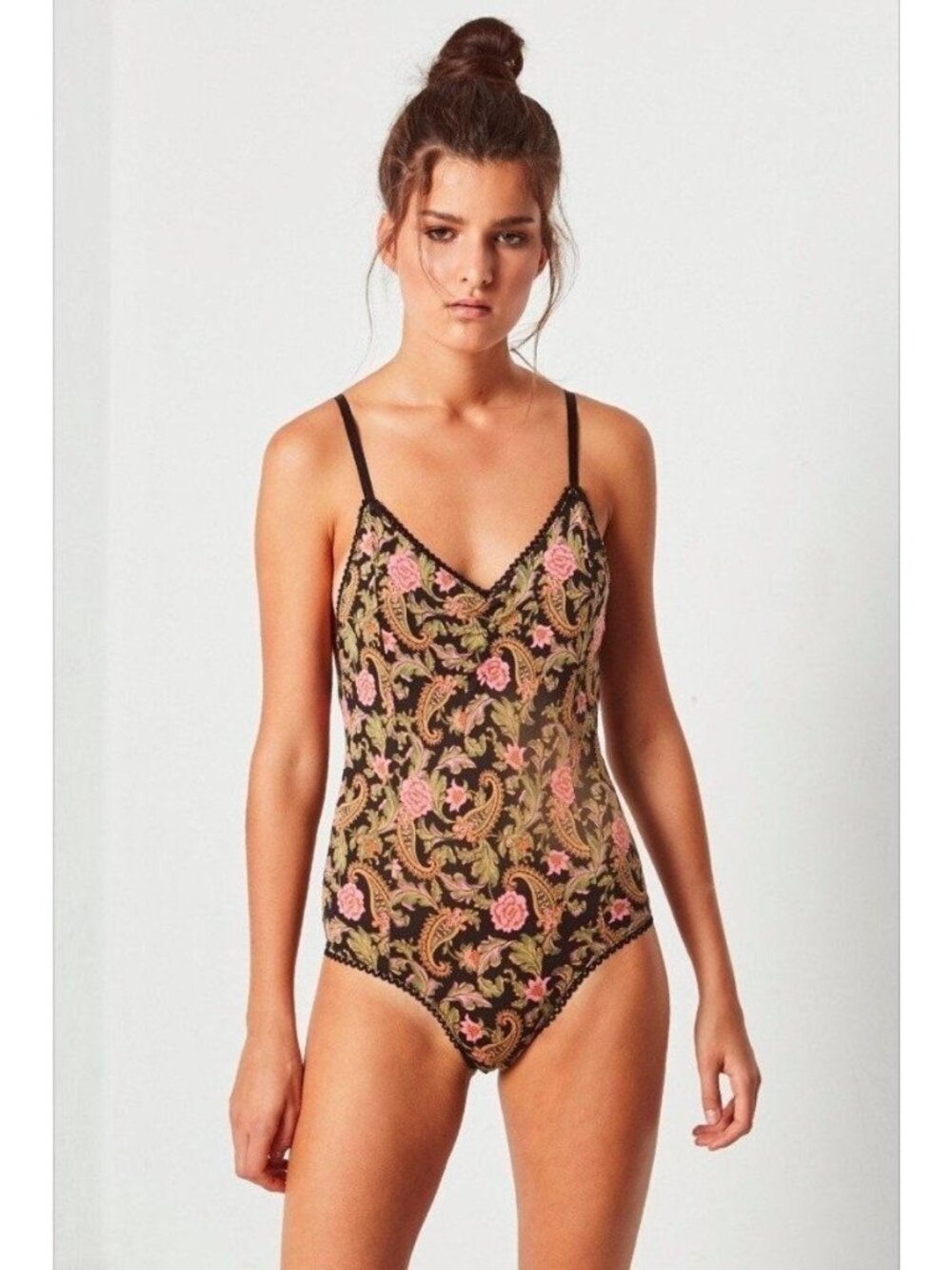 Spell & The Gypsy XL Noir Etienne Bodysuit